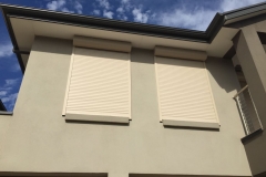 outside view of roller shutters adelaide